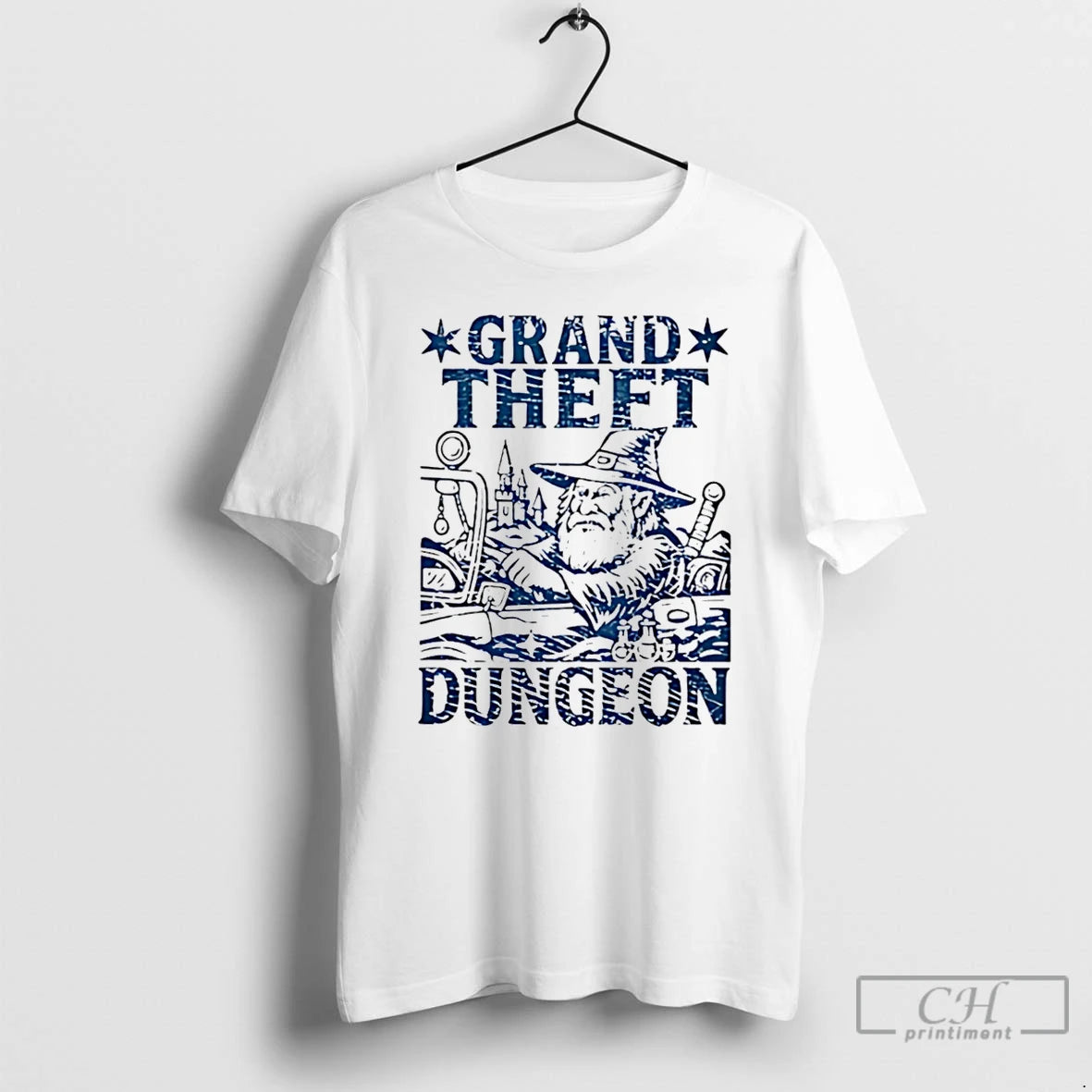 Premium Grand Theft Dungeon D And D Parody T-Shirts, Hoodie, Sweatshirt | RetroVerseTees.com