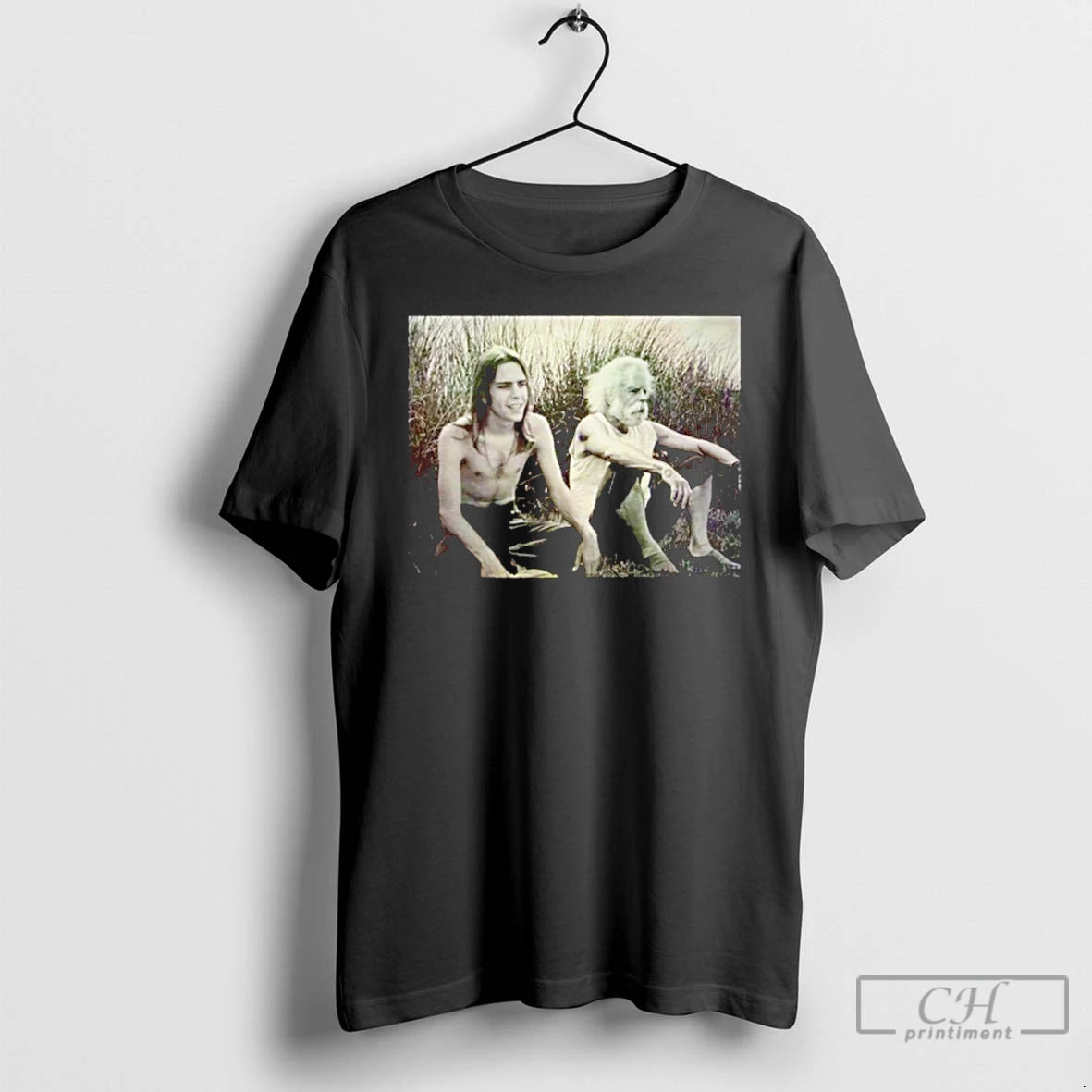 Premium Grateful Dead Bob Weir Band Young And Old Man Photo T-Shirts, Hoodie, Sweatshirt | RetroVerseTees.com