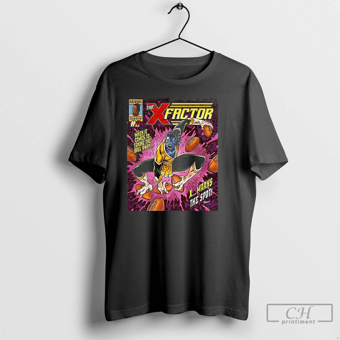 Premium Green Bay Packers The X Factor T-Shirts, Hoodie, Sweatshirt | RetroVerseTees.com