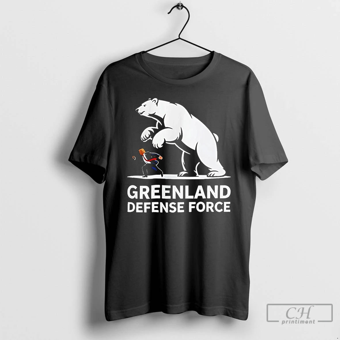 Premium Greenland Defense Force Funny Trump T-Shirts, Hoodie, Sweatshirt | RetroVerseTees.com