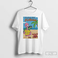 Premium Greetings From Florida Pink Flamingo Iguana Beach Please Happy Crab T-Shirts, Hoodie, Sweatshirt | RetroVerseTees.com