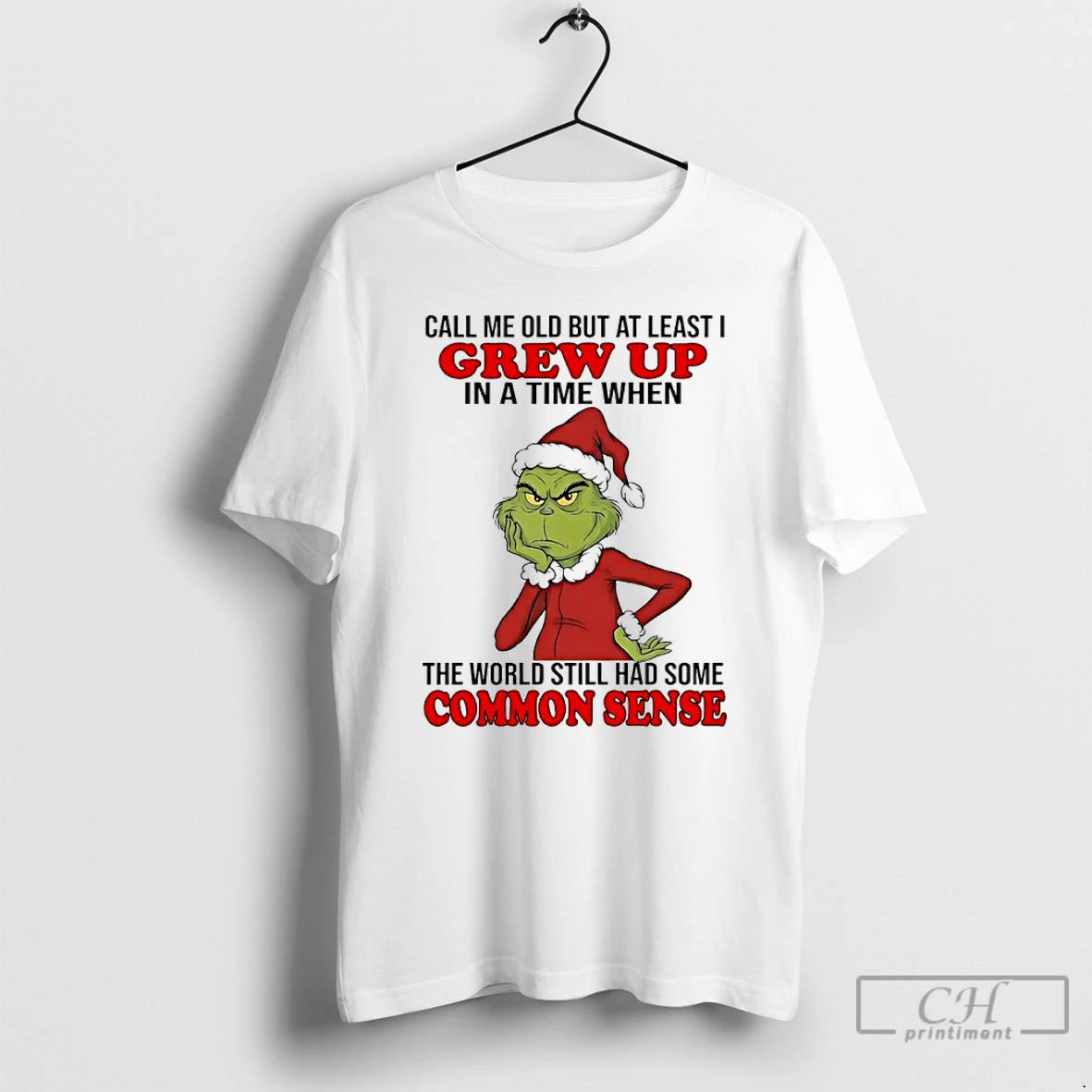Premium Grinch Call Me Old But At Least I Grew Up In A Time When T-Shirts, Hoodie, Sweatshirt | RetroVerseTees.com