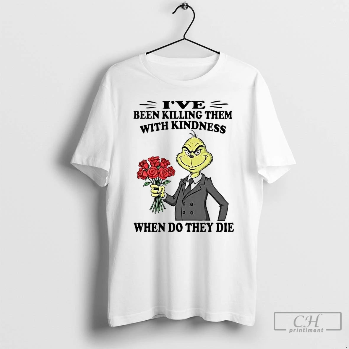 Premium Grinch Ive Been Killing Them With Kindness T-Shirts, Hoodie, Sweatshirt | RetroVerseTees.com
