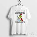 Premium Grinch Santa Suit Ill Eat A Bowl Of Water With A Fork Before T-Shirts, Hoodie, Sweatshirt | RetroVerseTees.com