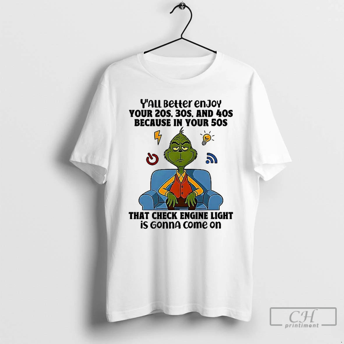 Premium Grinch Yall Better Enjoy Your 20s 30s And 40s T-Shirts, Hoodie, Sweatshirt | RetroVerseTees.com