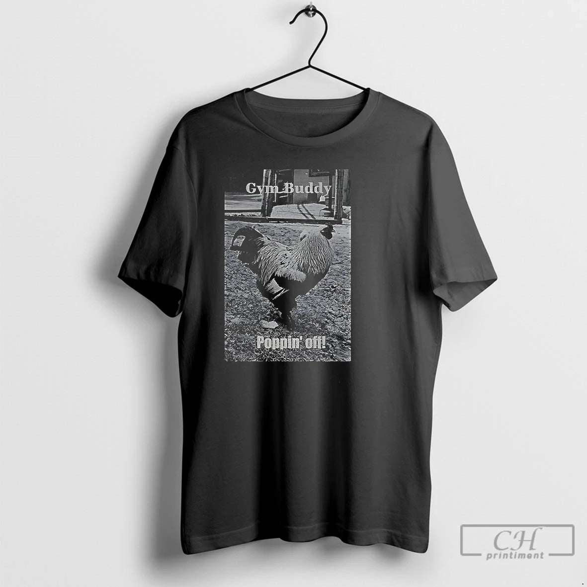 Premium Gym Buddy Poppin Off T-Shirts, Hoodie, Sweatshirt | RetroVerseTees.com