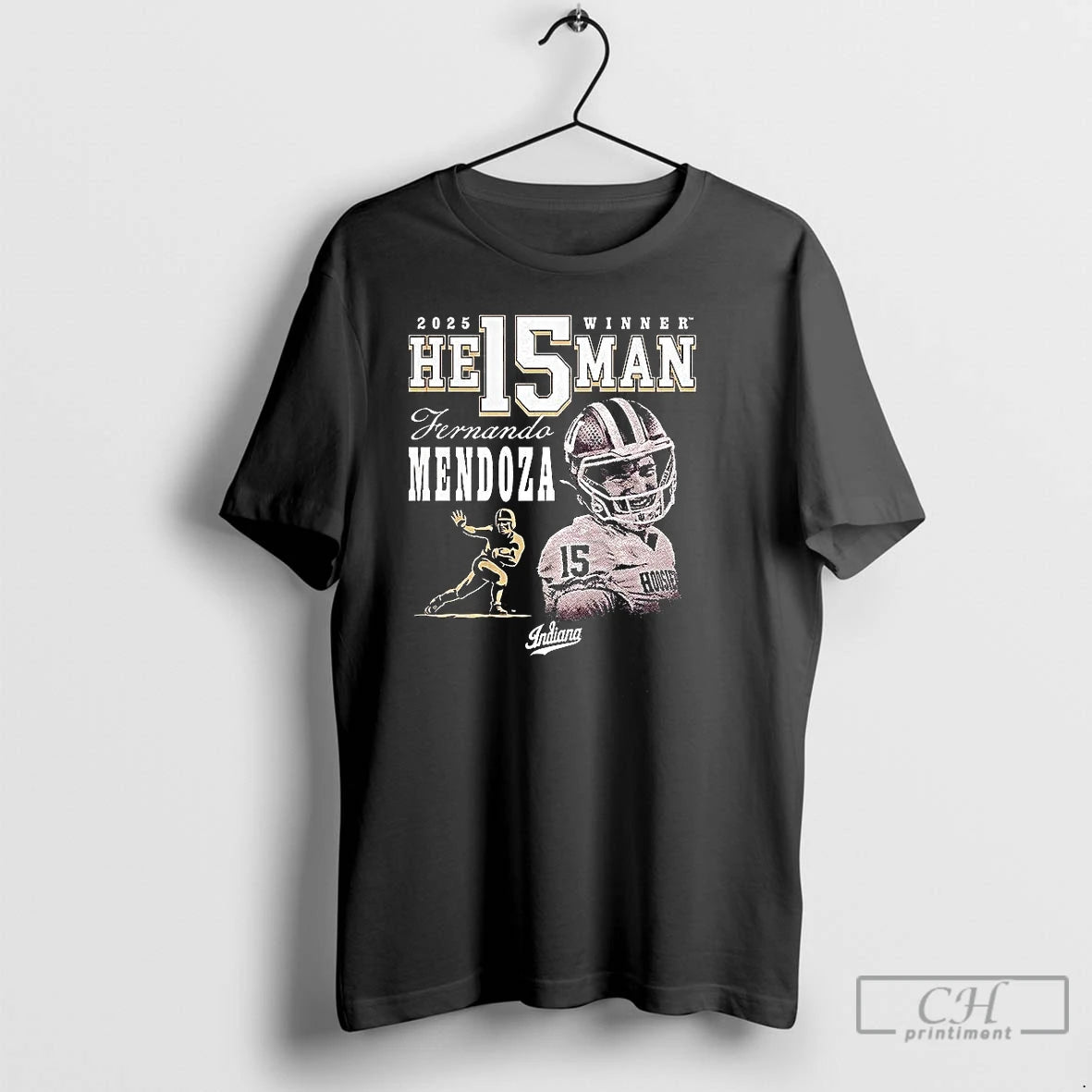 Premium Heisman Winner 2025 Fernando Mendoza T-Shirts, Hoodie, Sweatshirt | RetroVerseTees.com