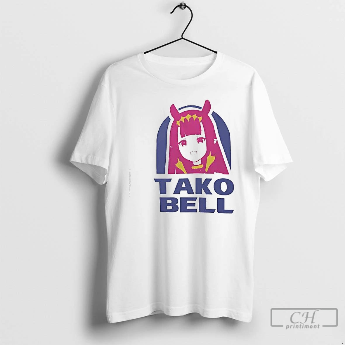 Premium Hololive En Ina Tako Bell Logo Parody T-Shirts, Hoodie, Sweatshirt | RetroVerseTees.com