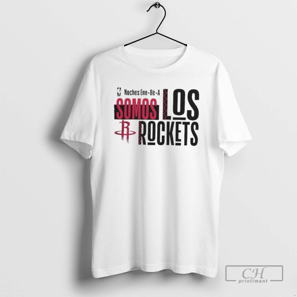 Premium Houston Rockets Nba 2025 Noches Ene Be A Training Shirt Sweater