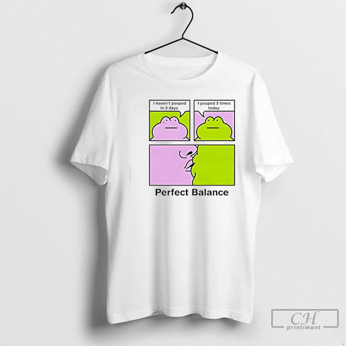 Premium I Havent Pooped In 3 Days I Pooped 3 Times Today Perfect Balance T-Shirts, Hoodie, Sweatshirt | RetroVerseTees.com