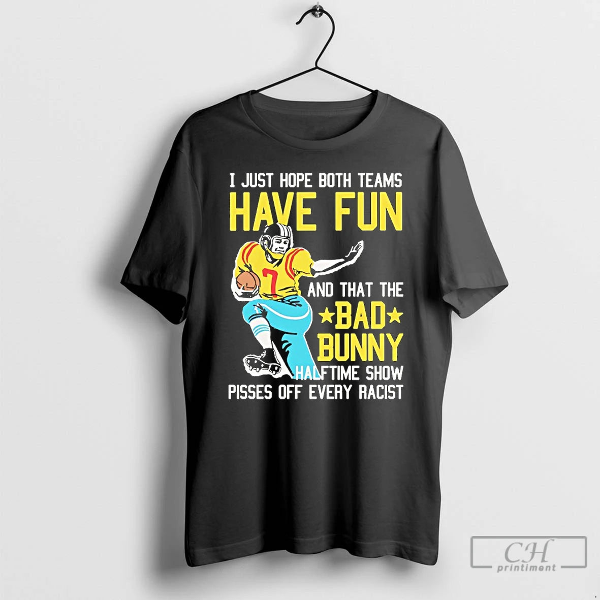 Premium I Just Hope That Both Teams Have Fun And That The Bad Bunny Halftime T-Shirts, Hoodie, Sweatshirt