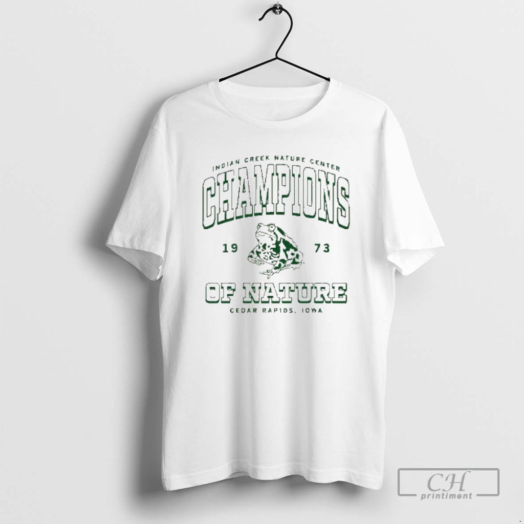 Premium Indian Creek Nature Center Champions Of Nature Shirt Sweater