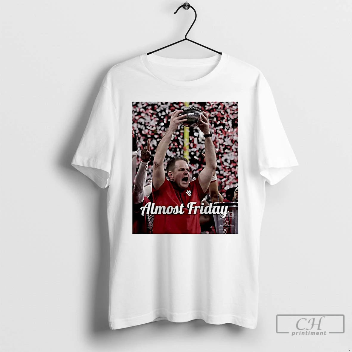 Premium Indiana Football Coach Curt Cignetti Almost Friday T-Shirts, Hoodie, Sweatshirt | RetroVerseTees.com