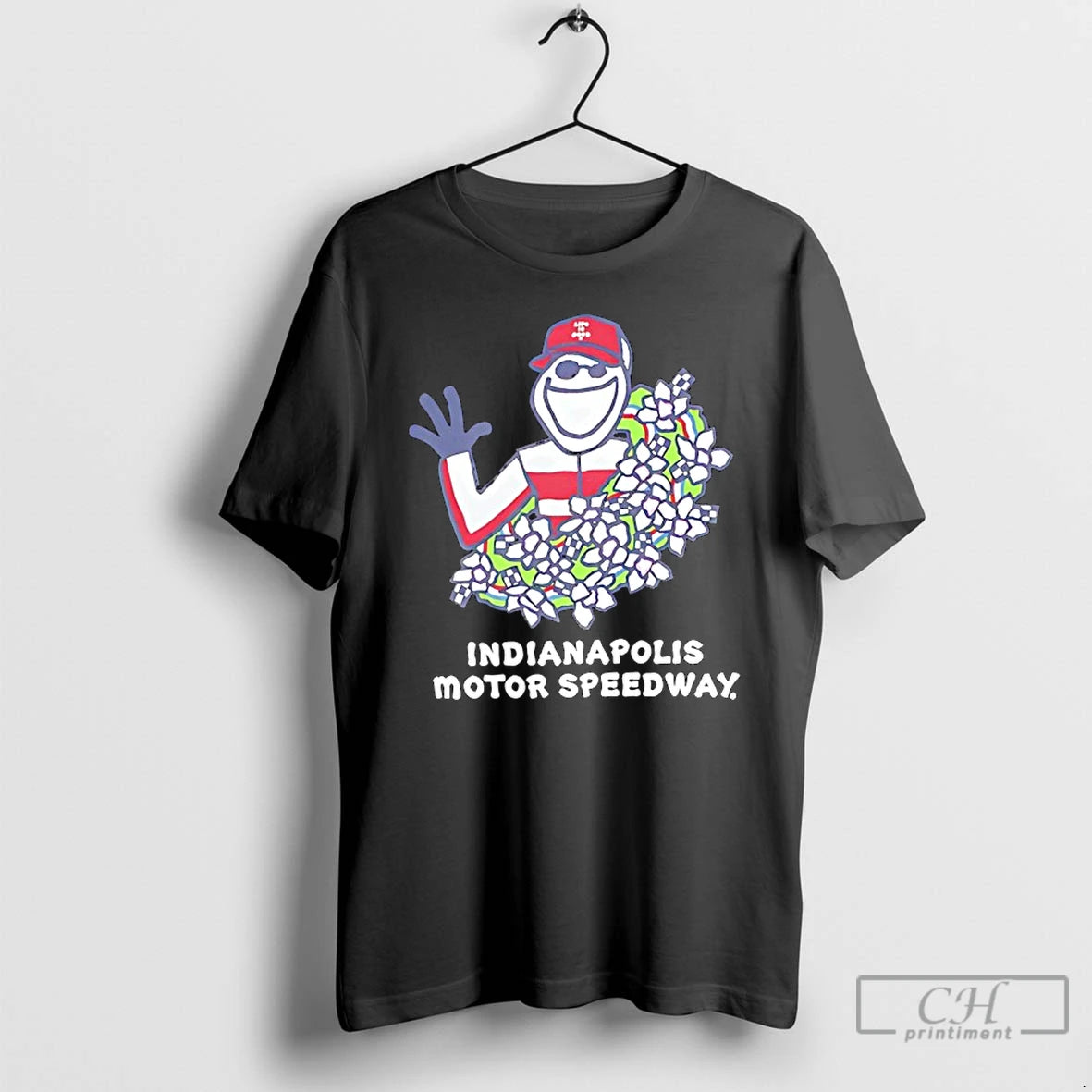 Premium Indianapolis Motor Speedway Life Is Good Wreath Hirt T-Shirts, Hoodie, Sweatshirt | RetroVerseTees.com