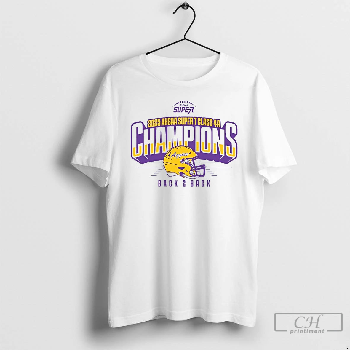 Premium Jackson Aggies Back 2 Back 2025 Ahsaa Super 7 Class 4a State Champions T-Shirts, Hoodie, Sweatshirt