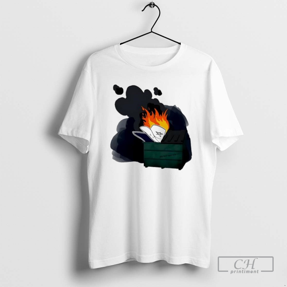Premium Jerrys Dumpster Fire All In Shirt Sweater
