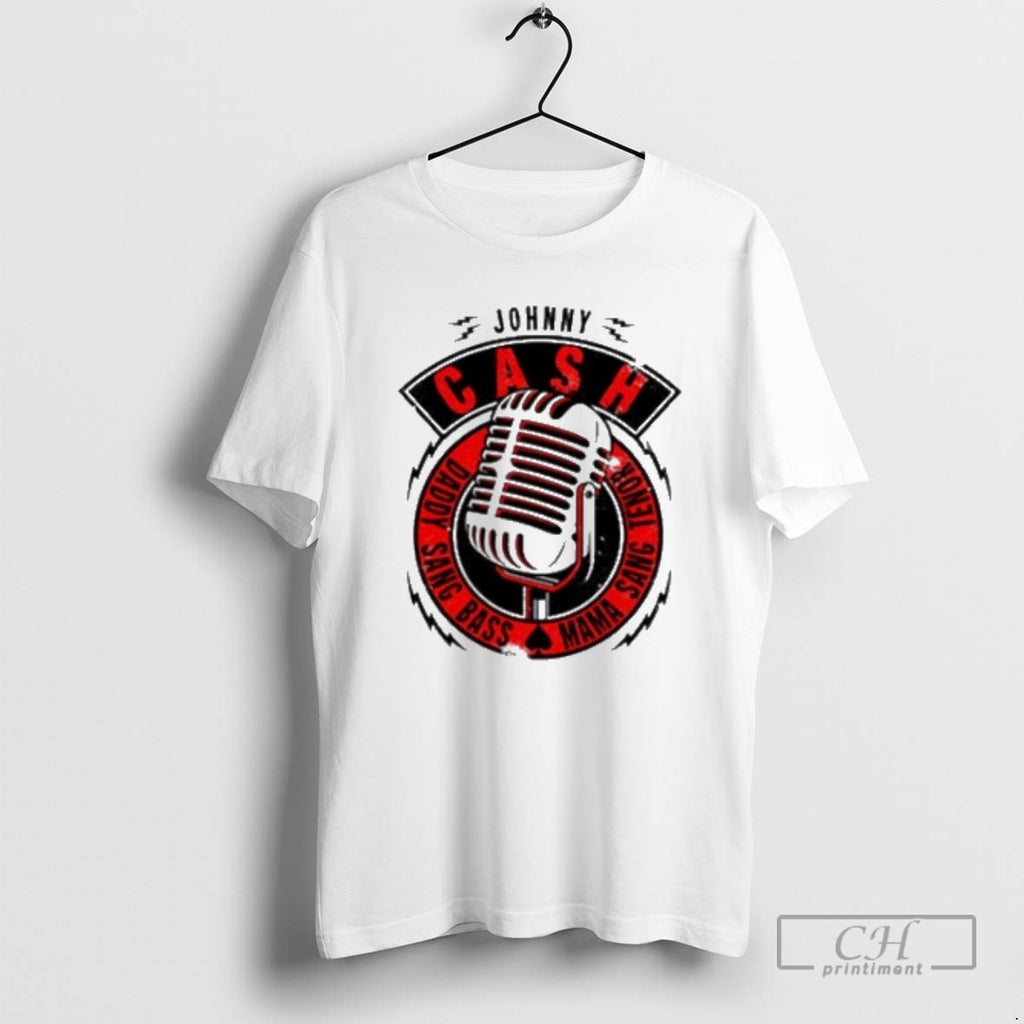 Premium Johnny Cash Daddy Sang Bass Shirt Sweater
