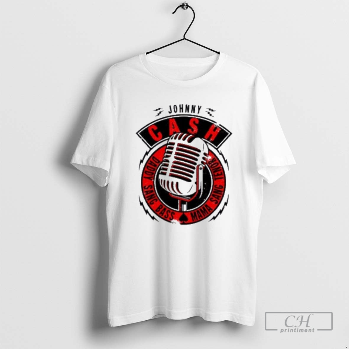 Premium Johnny Cash Daddy Sang Bass Shirt Sweater