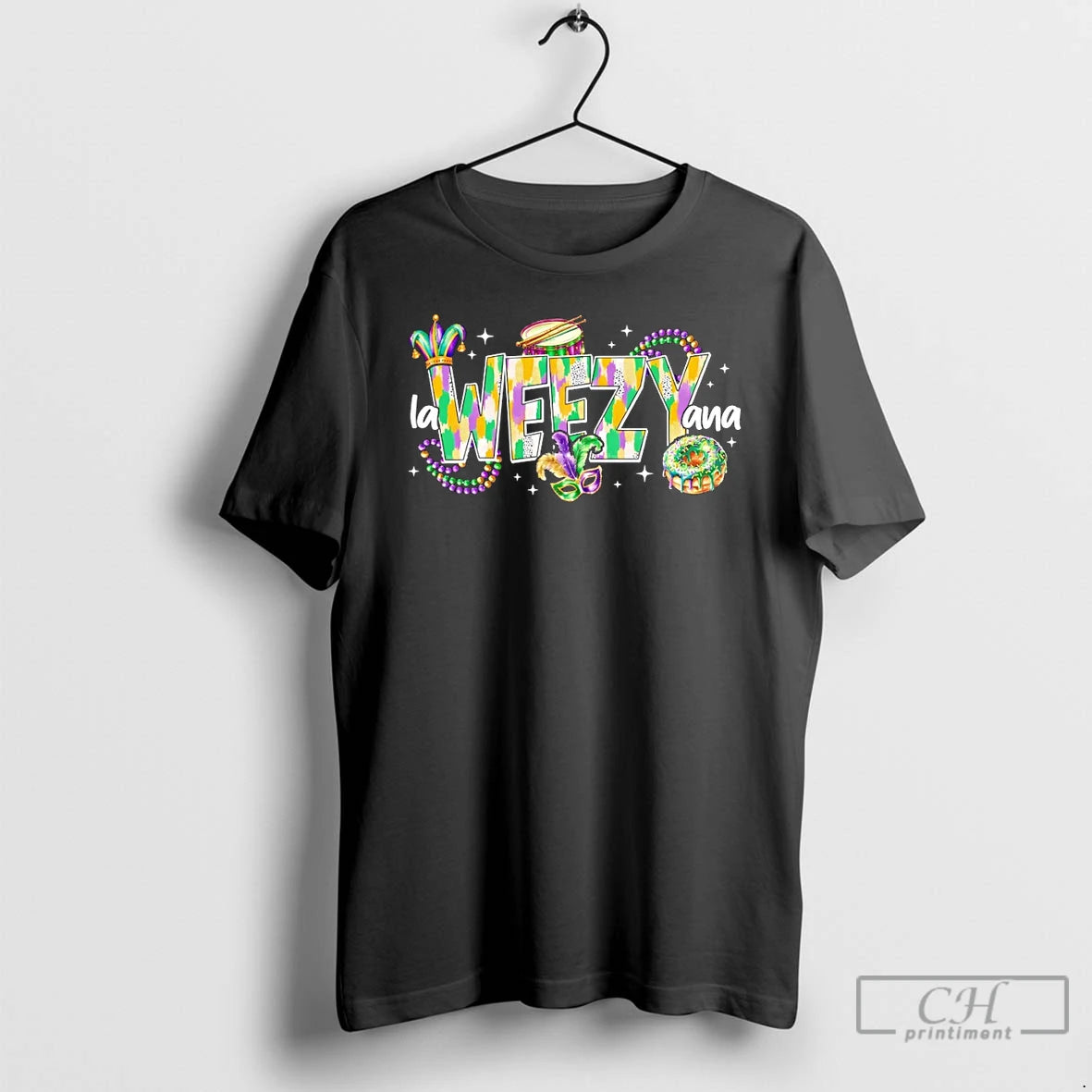 Premium La Weezy Ana Louisiana Mardi Grass Apparel T-Shirts, Hoodie, Sweatshirt | RetroVerseTees.com