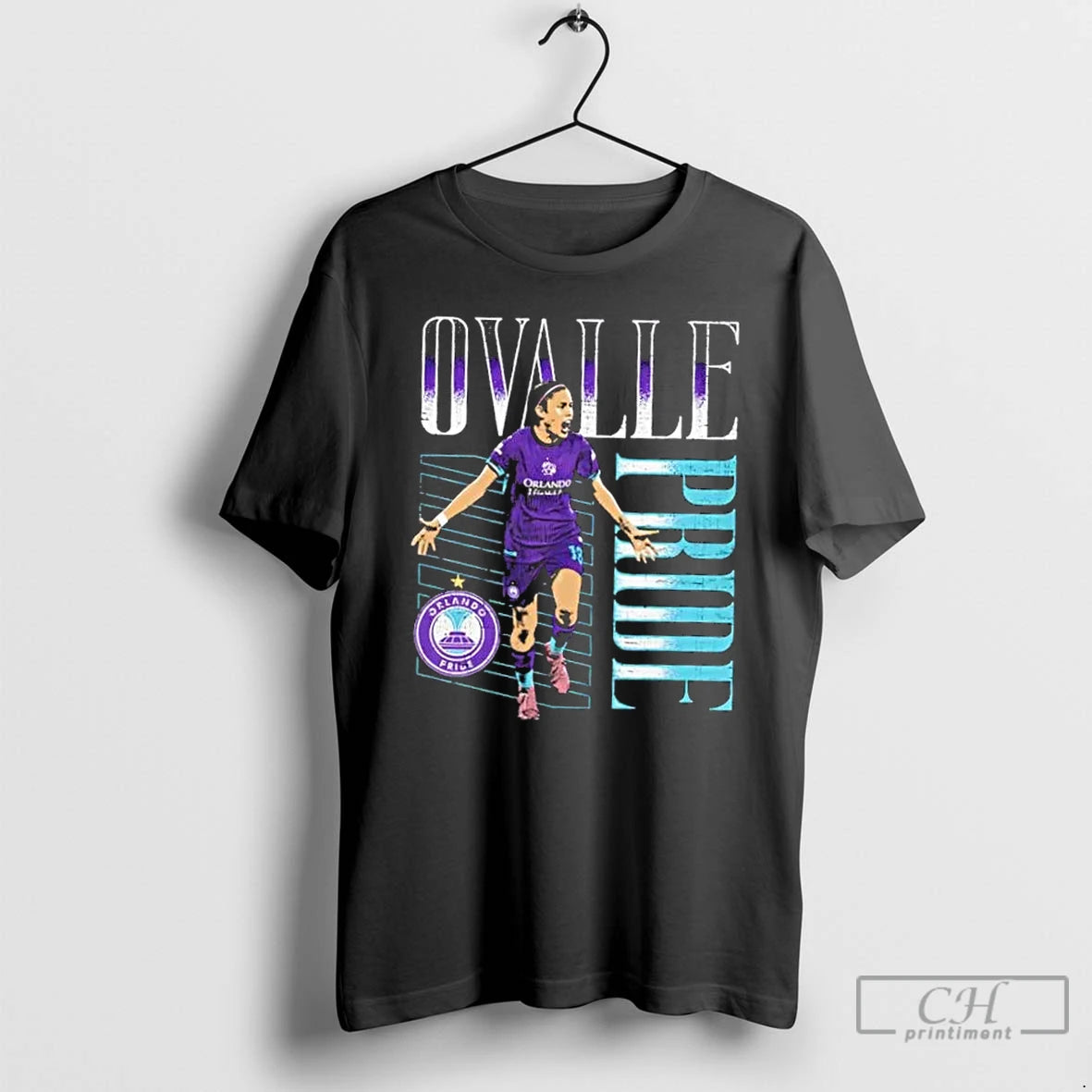 Premium Lizbeth Ovalle Orlando Pride Player Name T-Shirts, Hoodie, Sweatshirt | RetroVerseTees.com