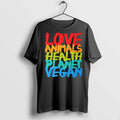 Premium Love Animals Health Planet Vegan T Shirts