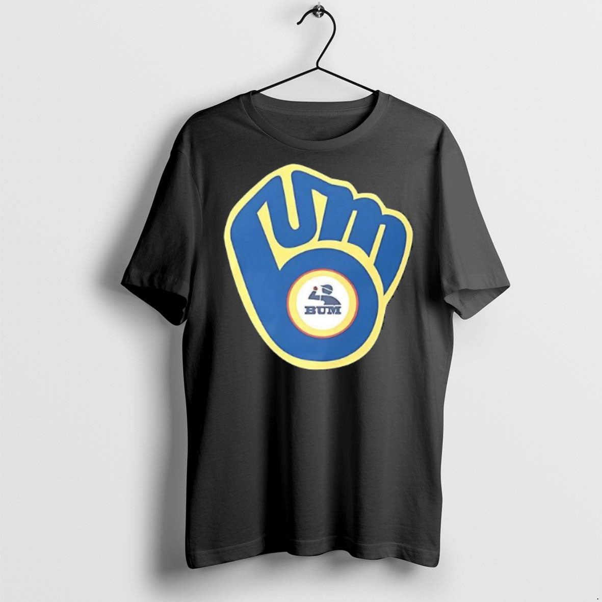 Premium Milwaukee Brewers Bum Logo T Shirts