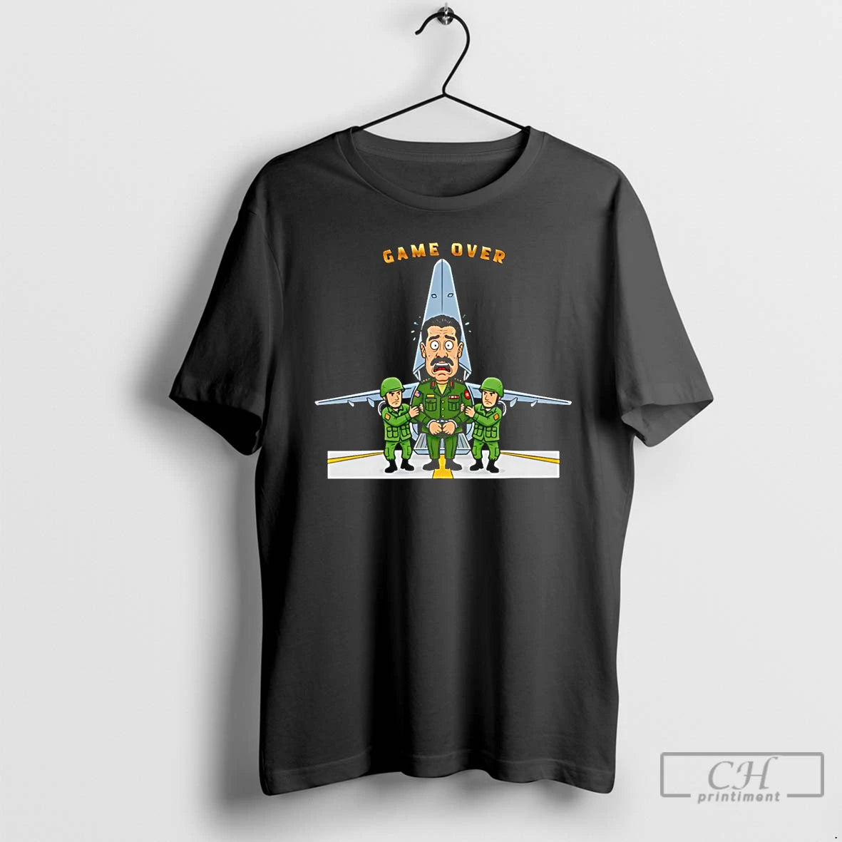 Premium Maduro Captured Game Over Trump Maduro T-Shirts, Hoodie, Sweatshirt | RetroVerseTees.com
