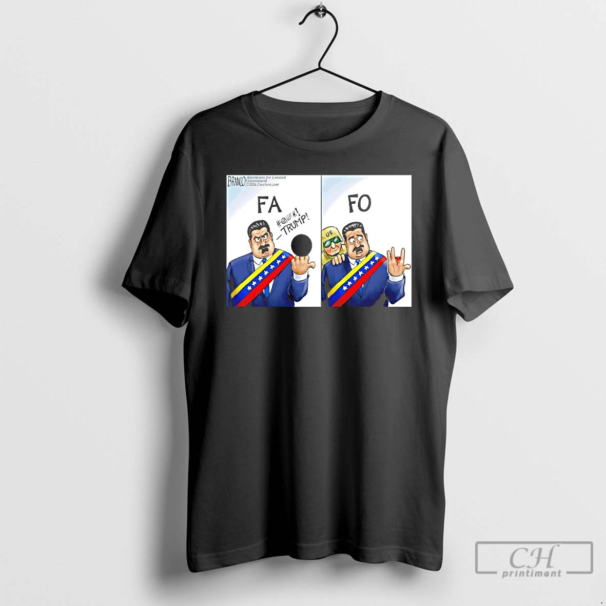 Premium Maduro Fa Go Trump Operation No Dictators Day 2026 T-Shirts, Hoodie, Sweatshirt | RetroVerseTees.com