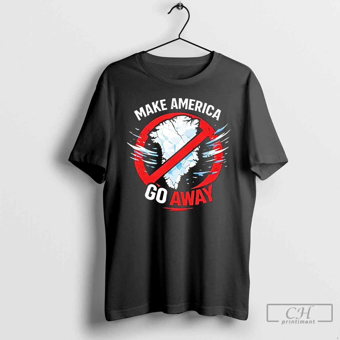 Premium Make America Go Away Support Greenland 2026 T-Shirts, Hoodie, Sweatshirt | RetroVerseTees.com