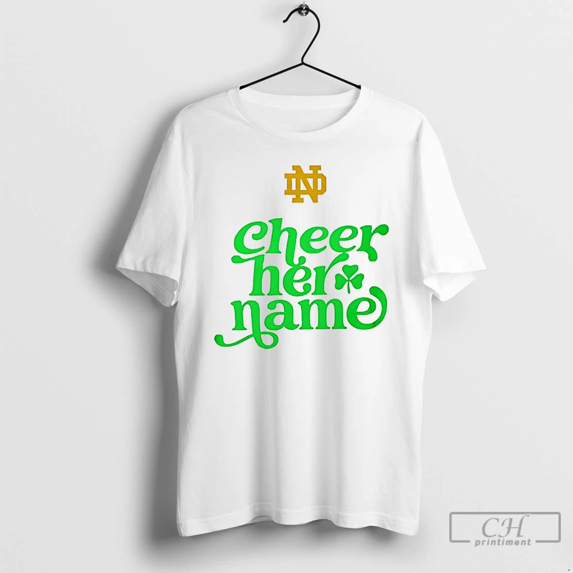 Premium Marcus Freeman Cheer Her Name Notre Dame Fighting Irish T-Shirts, Hoodie, Sweatshirt | RetroVerseTees.com