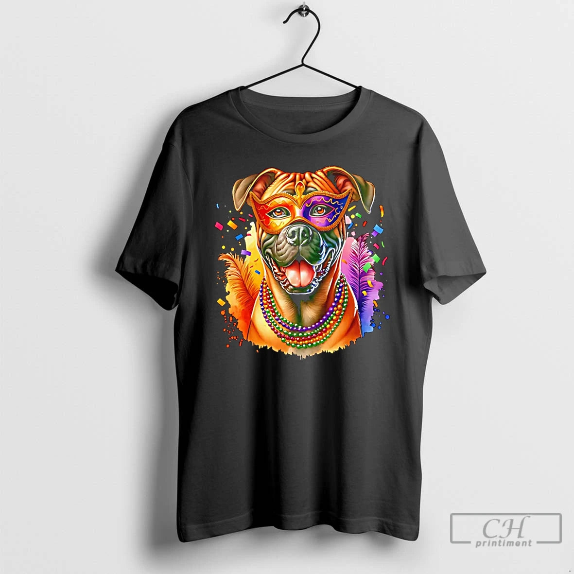 Premium Mardi Gras Presa Canario Dog 2026 T-Shirts, Hoodie, Sweatshirt | RetroVerseTees.com