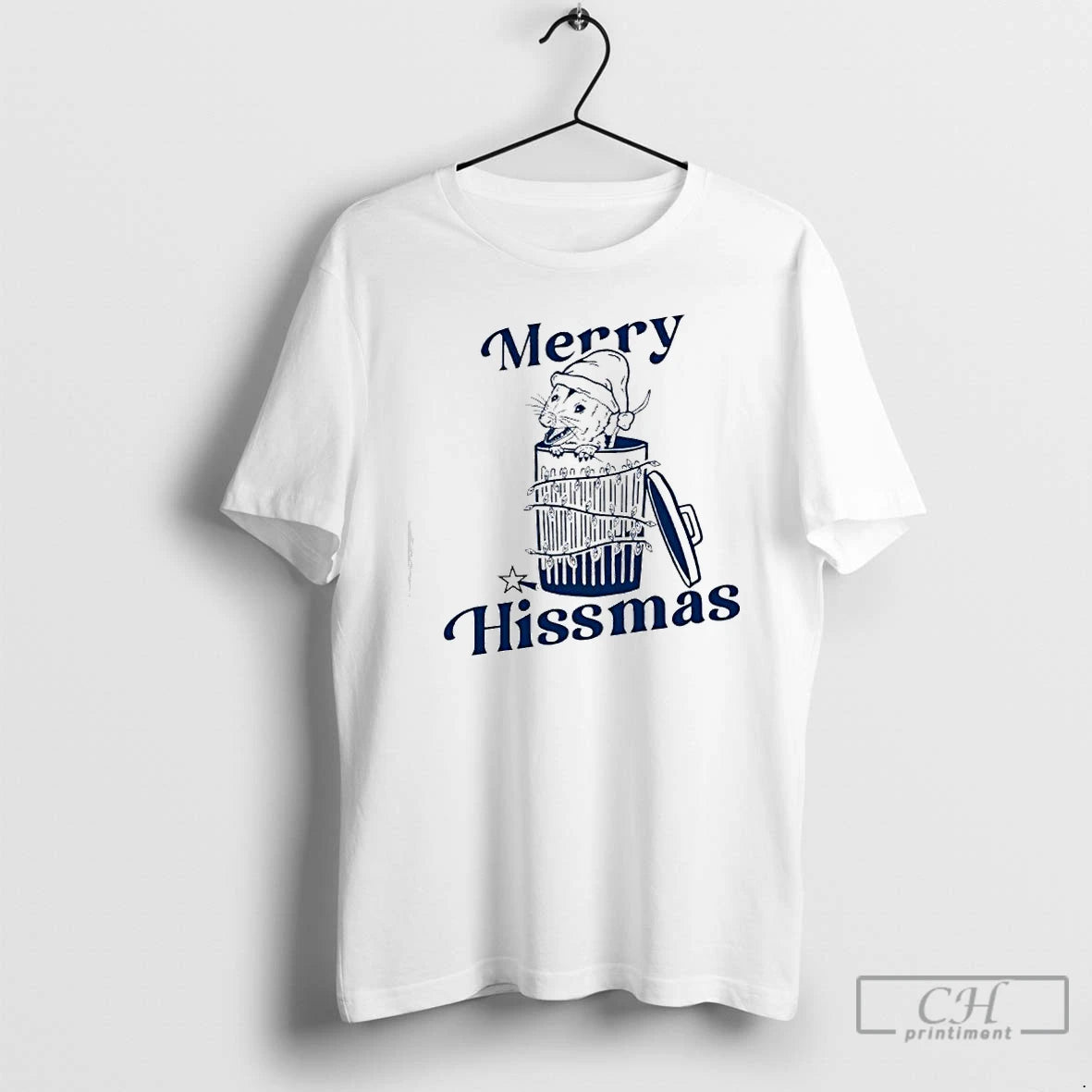 Premium Merry Hissmas Trash T-Shirts, Hoodie, Sweatshirt | RetroVerseTees.com