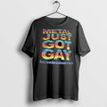 Premium Metal Just Got Gay Iwrestledabearonce T Shirts
