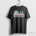 Premium Miami Dolphins Players Names Skyline Thank You For The Memories T-Shirts, Hoodie, Sweatshirt | RetroVerseTees.com