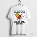 Premium Minion Never Hold Your Farts In They Travel Up Your Spine Into Your Brain T-Shirts, Hoodie, Sweatshirt
