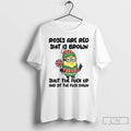 Premium Minion Roses Are Red Shit Is Brown Shut The Fuck Up And Sit The T-Shirts, Hoodie, Sweatshirt | RetroVerseTees.com