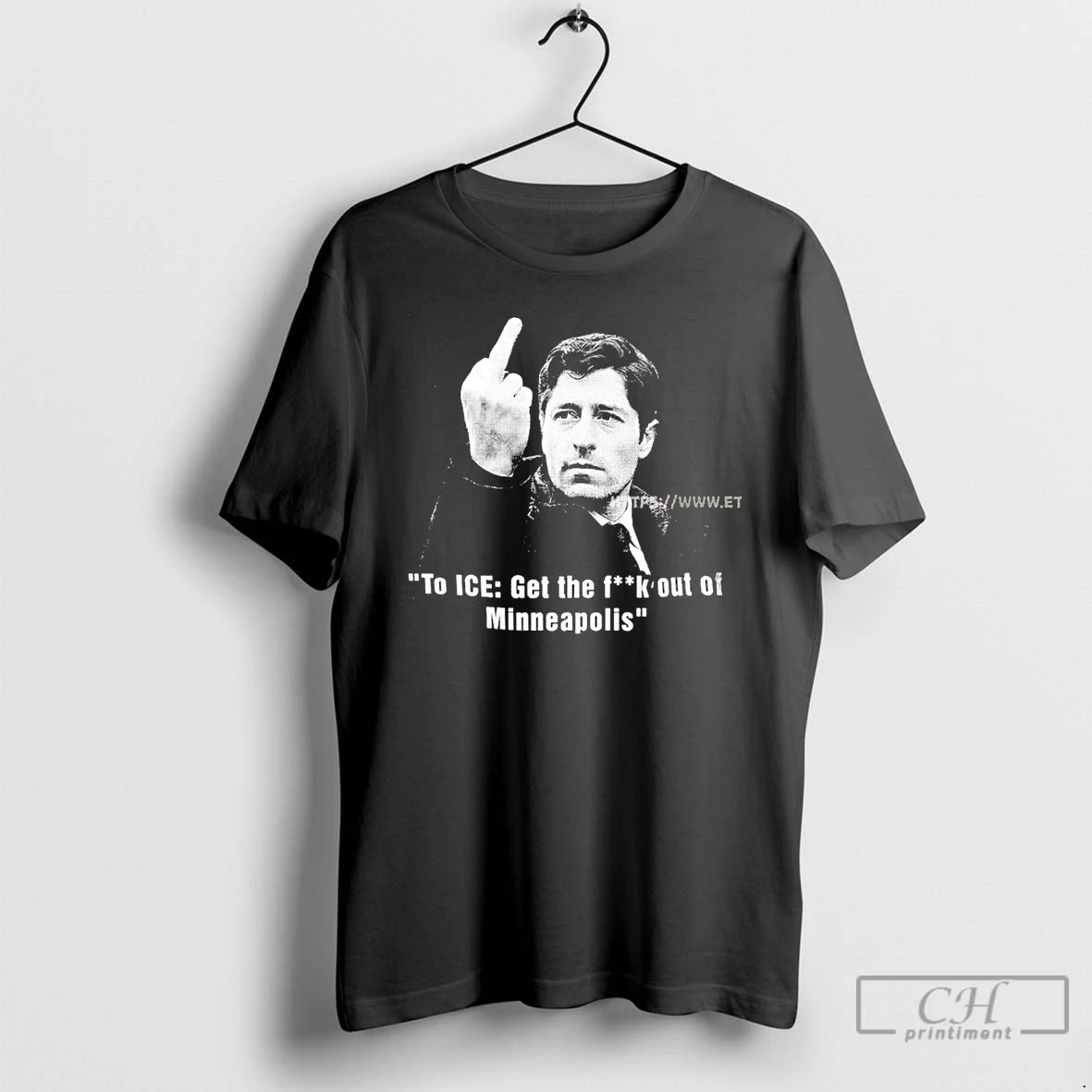 Premium Minnesota Mayor Middle Finger Get The Fuck Out Of Minneapolis T-Shirts, Hoodie, Sweatshirt | RetroVerseTees.com