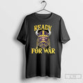 Premium Minnesota Vikings Football Ready For War Head Mascot
