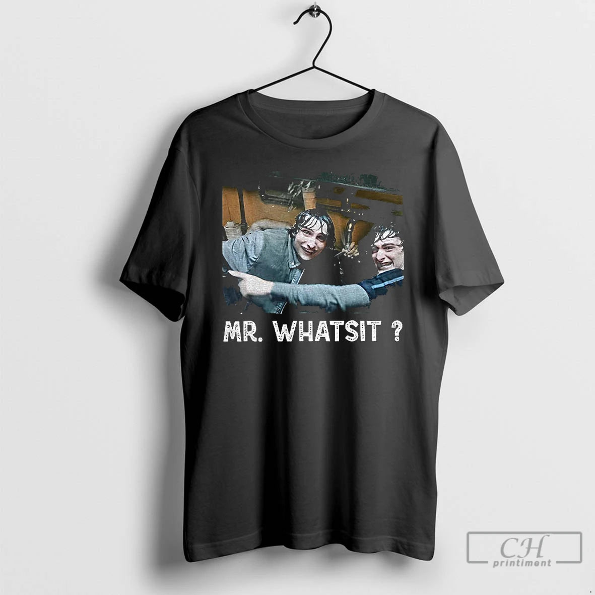 Premium Mr Whatsit Bathroom Scene Byler Tv Show T-Shirts, Hoodie, Sweatshirt | RetroVerseTees.com