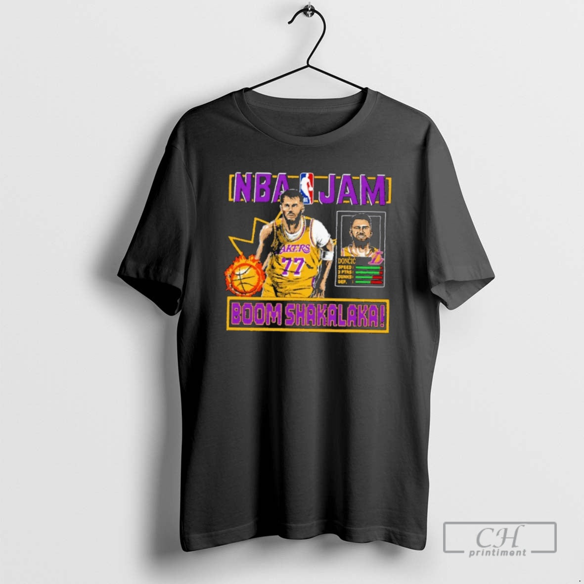 Premium Nba Jam Luka Doncic Los Angeles Lakers Boom Shakalaka Shirt Sweater