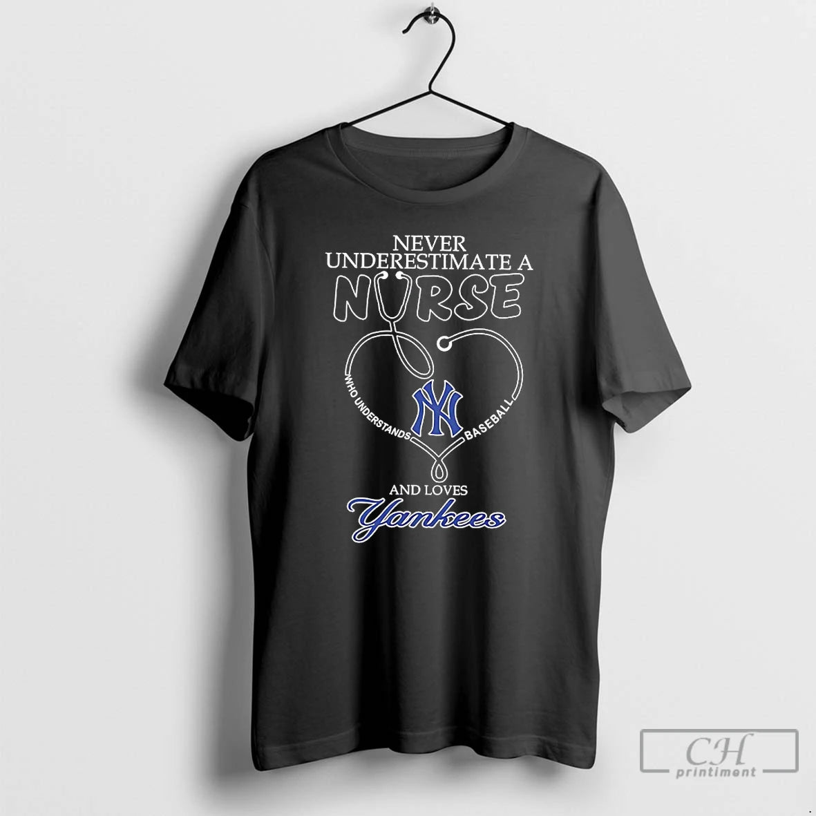 Premium Never Underestimate A Nurse Who Understands And Loves New York Yankees T Shirts Sweater Hoodie, Sweatshirt