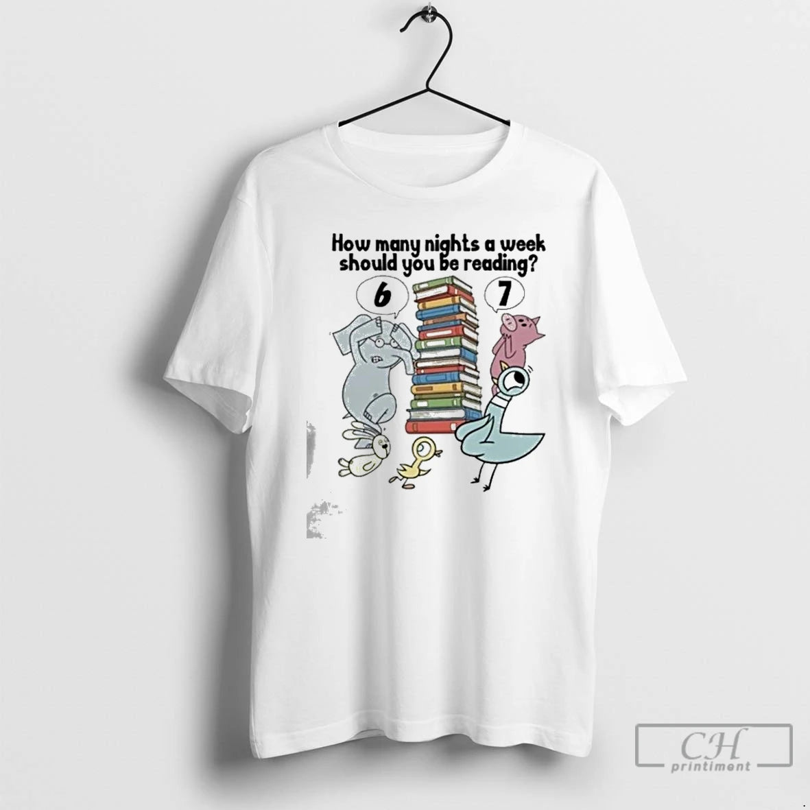 Premium New Lactos How Many Nights A Week Should You Be Reading 6 7 Animal T-Shirts, Hoodie, Sweatshirt | RetroVerseTees.com