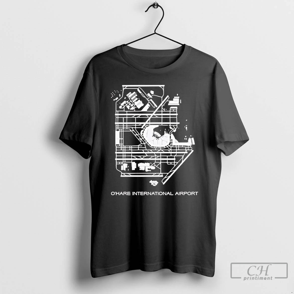 Premium Ohare International Airport Chicago T-Shirts, Hoodie, Sweatshirt | RetroVerseTees.com