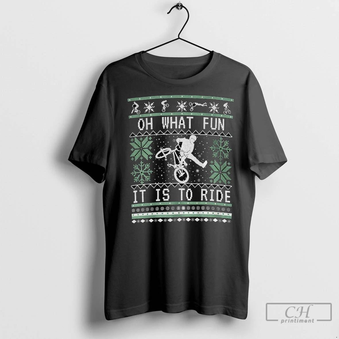 Premium Oh What Fun It Is To Ride Bike Merry Christmas