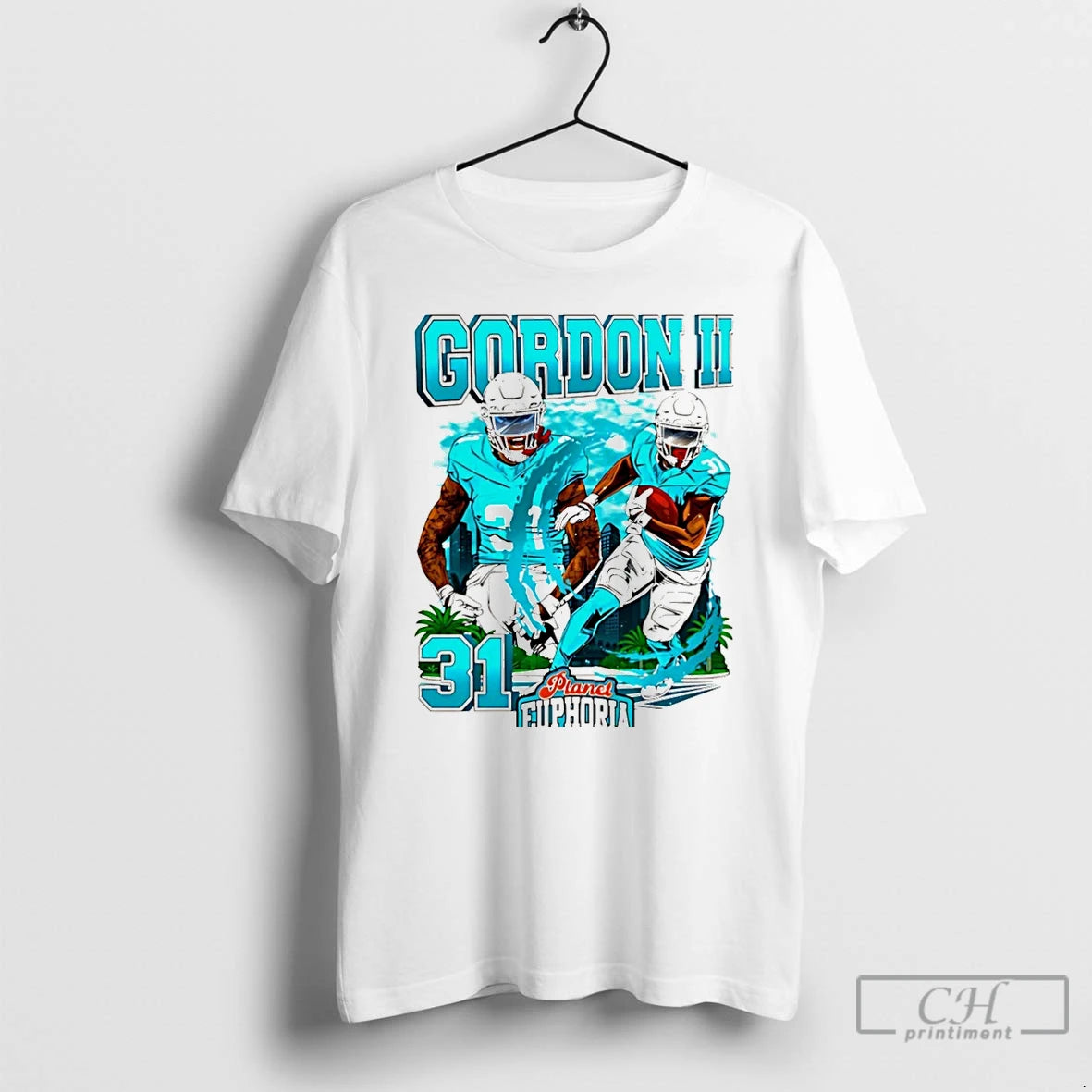 Premium Ollie Gordon Ii Miami Dolphins Player Comic Christmas T-Shirts, Hoodie, Sweatshirt | RetroVerseTees.com