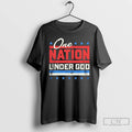 Premium One Nation Under God America T-Shirts, Hoodie, Sweatshirt | RetroVerseTees.com