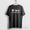 Premium Overstimulated But Festive Possum Christmas Shirt Sweater