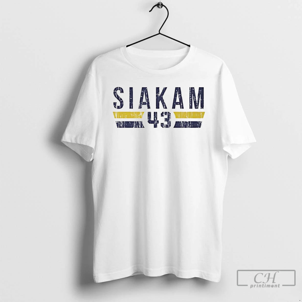 Premium Pascal Siakam 43 Indiana Pacers Basketball Name And Number T-Shirts, Hoodie, Sweatshirt | RetroVerseTees.com