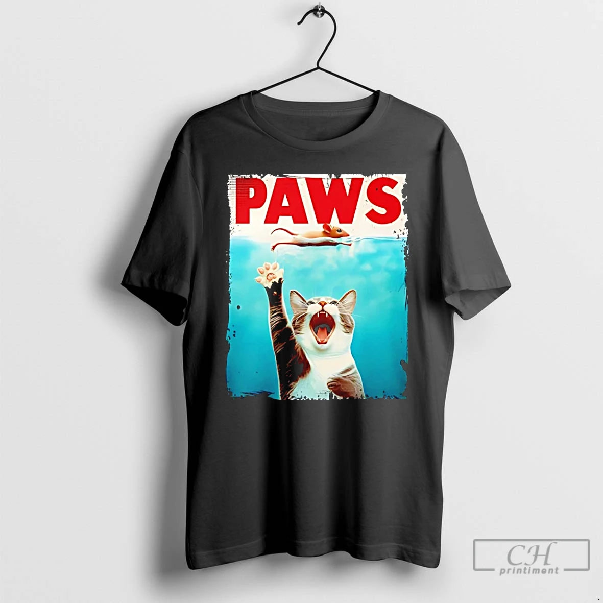 Premium Paws Cat Jaws T-Shirts, Hoodie, Sweatshirt | RetroVerseTees.com