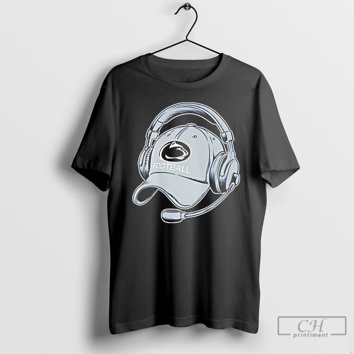 Premium Penn State Nittany Lions Football Coachs Hat And Headset T-Shirts, Hoodie, Sweatshirt | RetroVerseTees.com